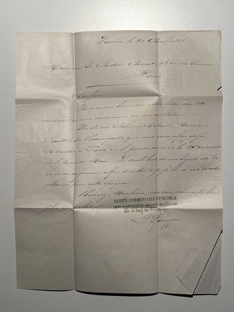 Alle Briefmarken: Schweiz 1868, gest. Geneve, 21. April – Gebraucht aus Küssnacht a. Rigi von Unique-Valuable 4