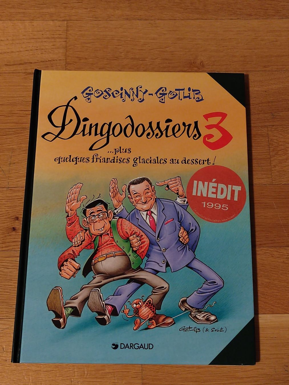 Fumetti: BD Dingodossiers 3 Goscinny Gotlib 1995 EO – Usato da Fribourg venduto da Nooky