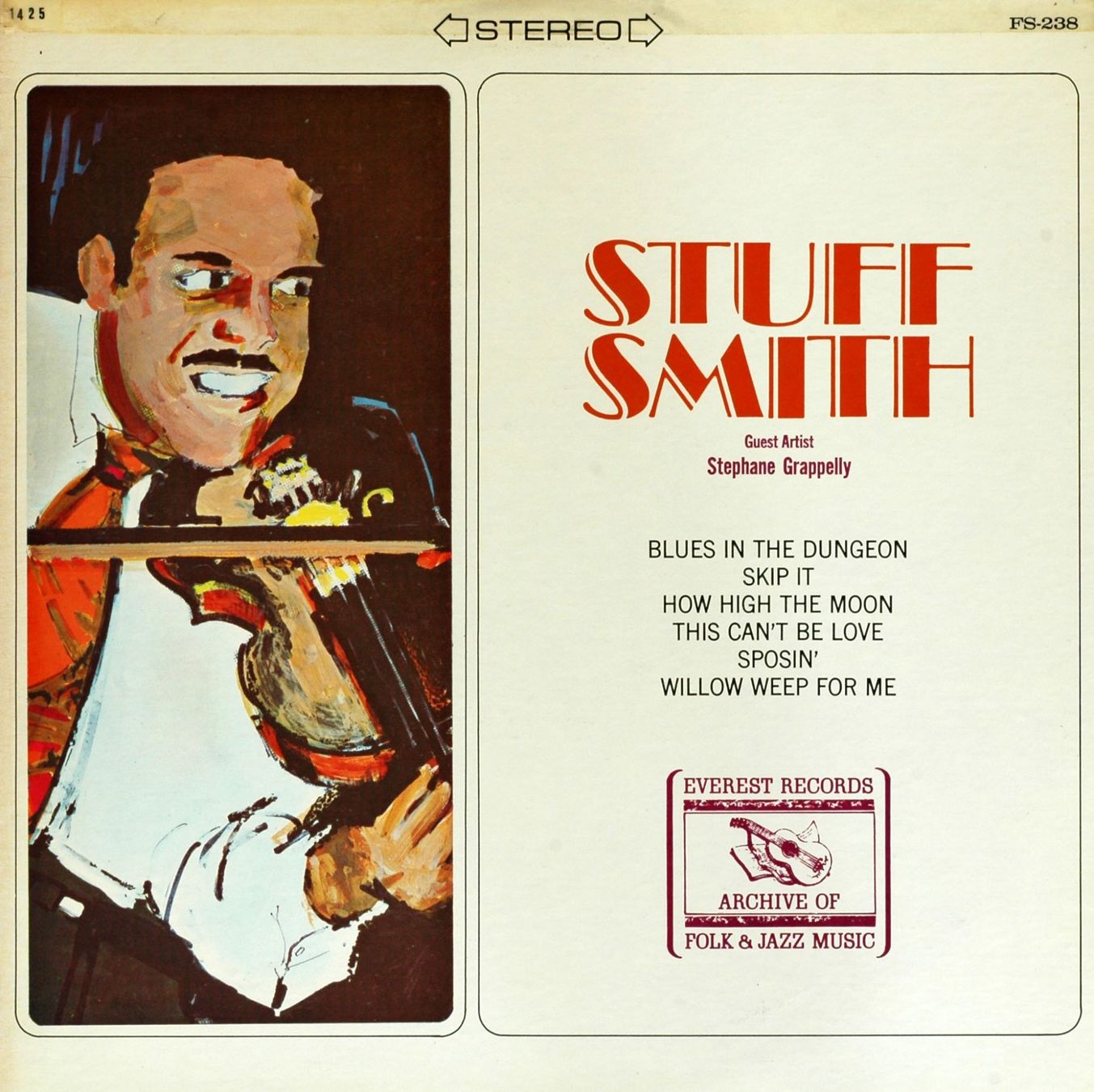 Schallplatten: Jazz-LP: Stuff Smith "Guest Artist Stephane Grappelly" – Gebraucht aus Hochfelden von mue_lhm9