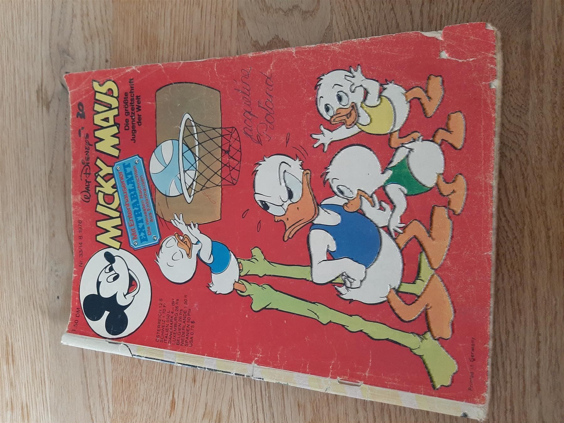 Fumetti: Micky Maus Heft 33, 14.08.1976 – Usato da Affoltern am Albis venduto da Sabinezc