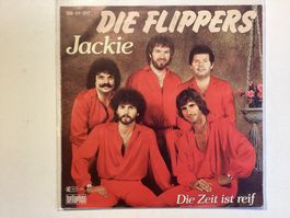 Die Flippers Single - Jackie / Die Zeit