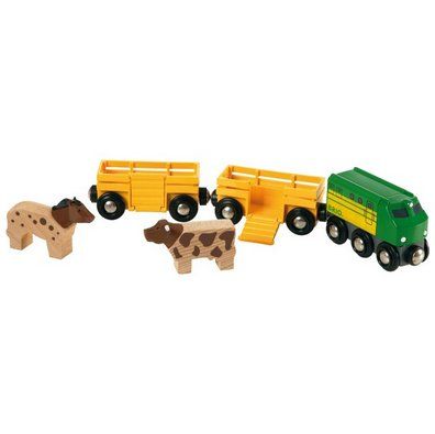 Brio Giocattoli: BRIO 33404 Bauernhof-Zug – Nuovo e nell'imballaggio originale da Oensingen venduto da Liquidations-Shop