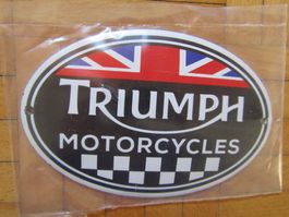 Email-Schild Triumph Motorcycles  15 X 10 cm