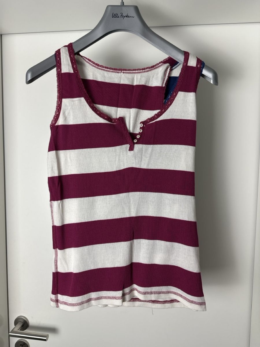 H&M Top: Zwei gestreifte Sommer Tops, Grösse L – Usato da Aarburg venduto da Tonija
