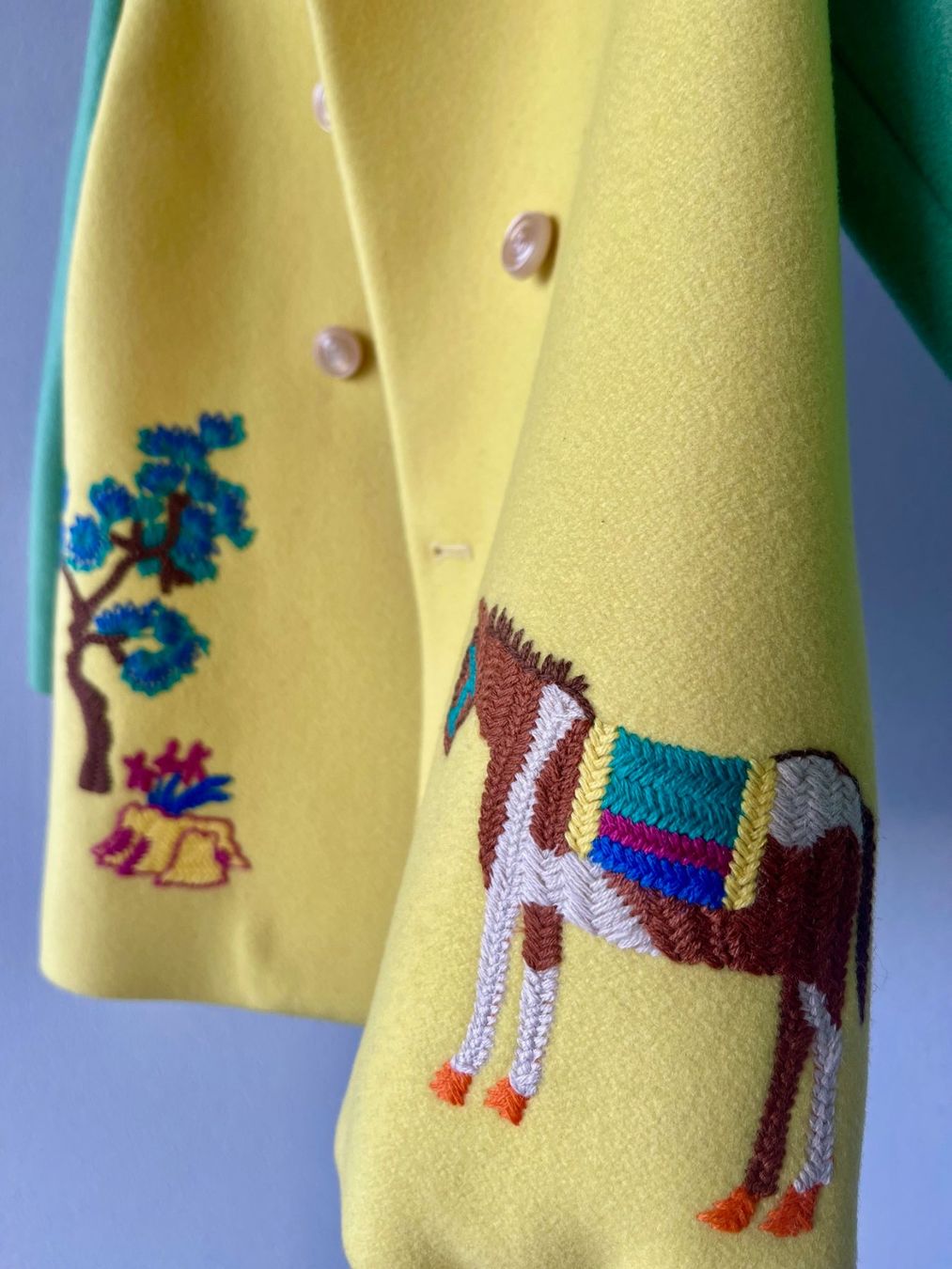 Gucci Giacche & Cappotti: GUCCI WOOL COAT with embroidery – Nuovo (secondo la descrizione) da Zug venduto da Cyberc99 2