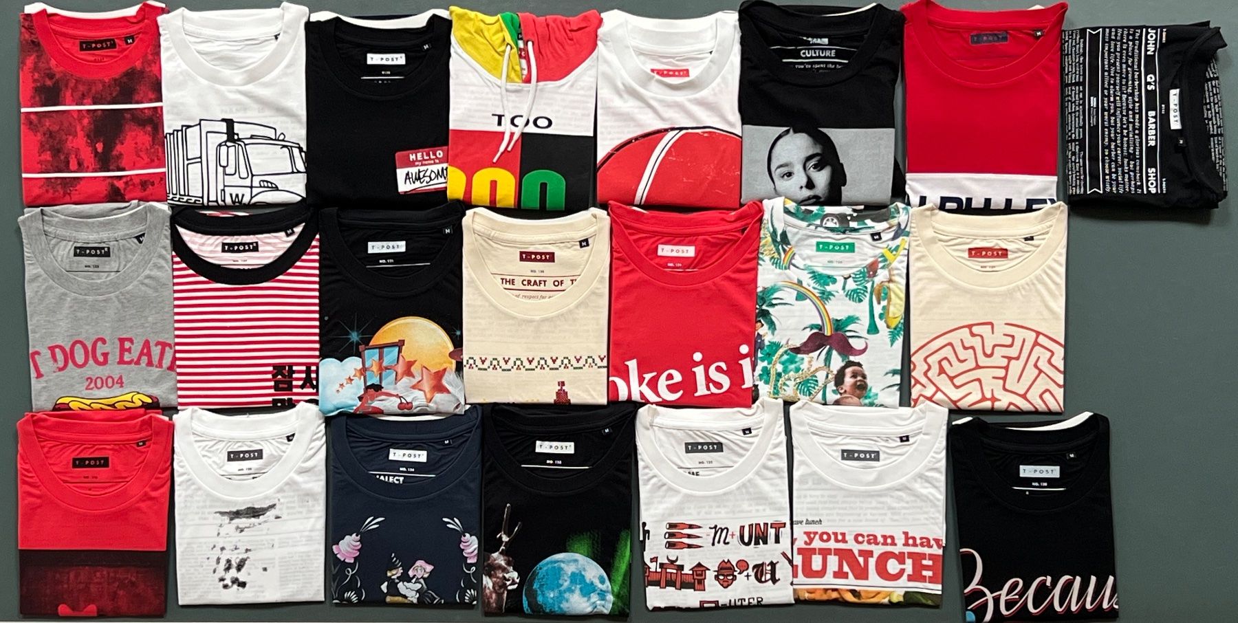 T-shirt: T-post.com Special T-Shirts mit Background - Grösse M – Nuovo e nell'imballaggio originale da Münsingen venduto da Omasaki 4