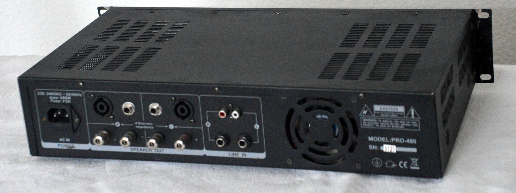 Amplificatori: Skytec Pro 480 Power Amplifier – Usato da Collonges venduto da arashee 3