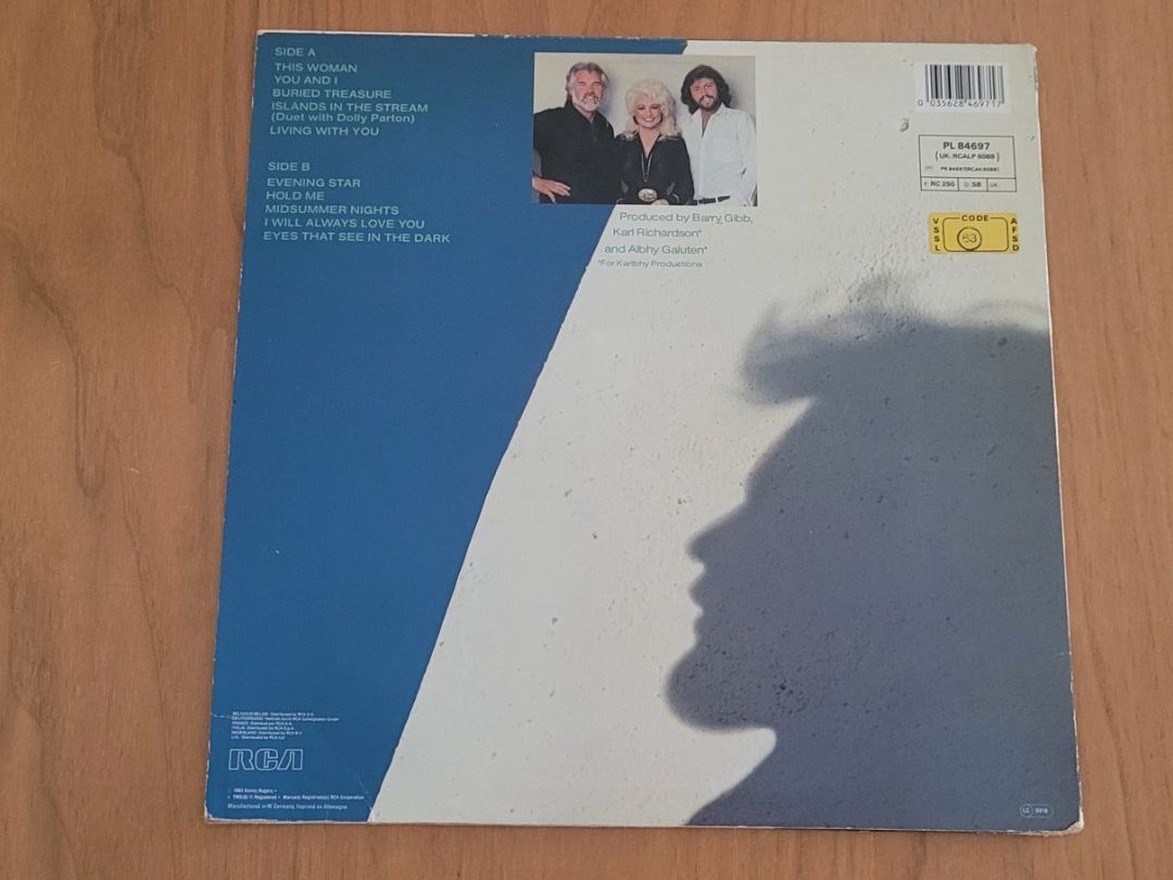 Schallplatten: LP  Kenny Rogers – Gebraucht aus Martigny von MZ-67 1