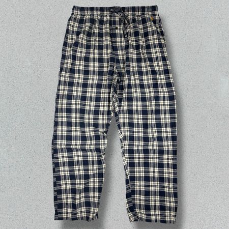 Pantalon Sleepwear Ralph Lauren blanc et bleu - L