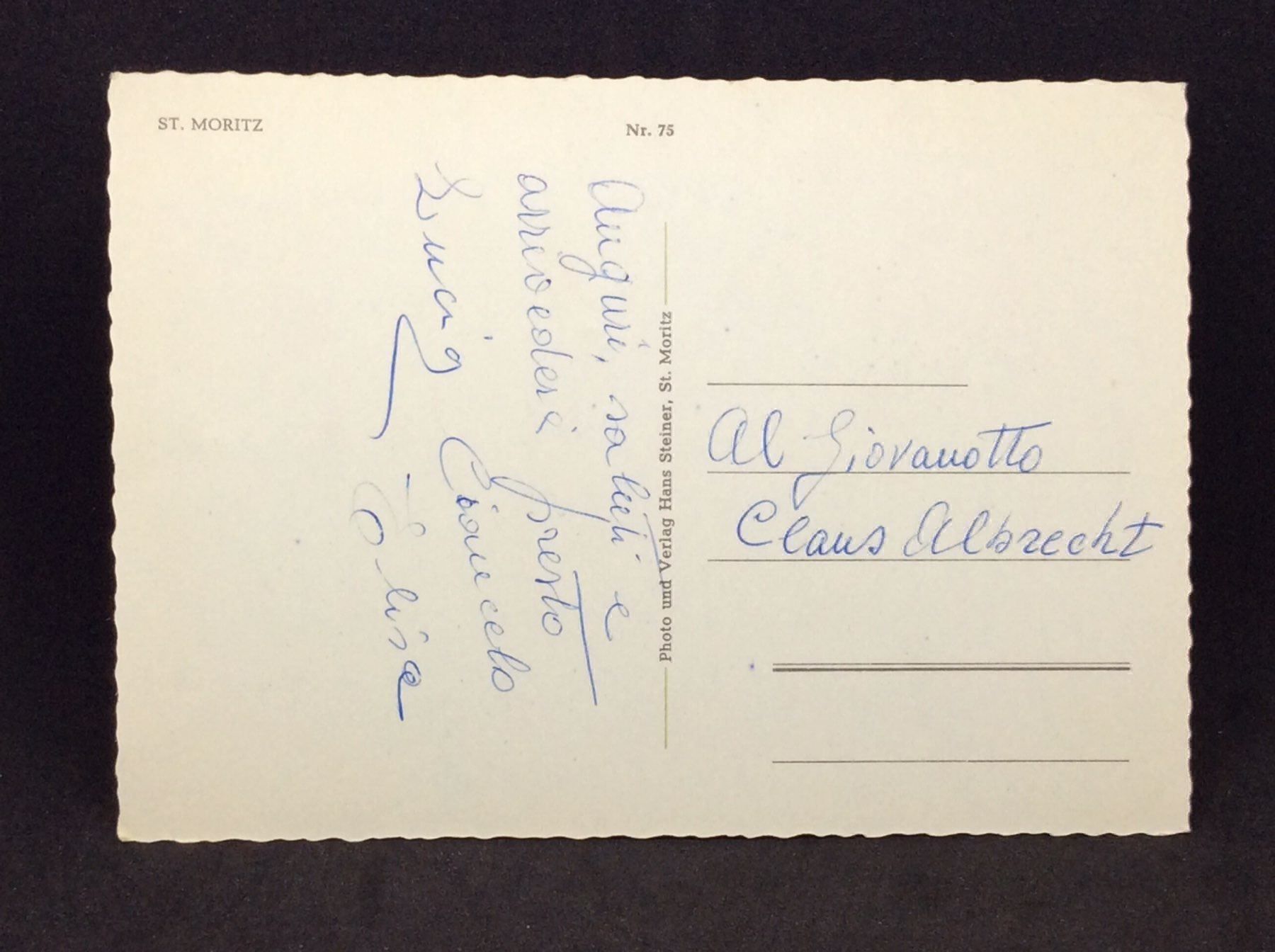 Cartes postales: St. Moritz – D'occasion à Widnau par Brusi9 1