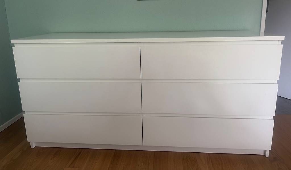 Ikea Cassettiere: Kommode MALM 6 Schubladen – Usato da Ebikon venduto da peter.elmiger