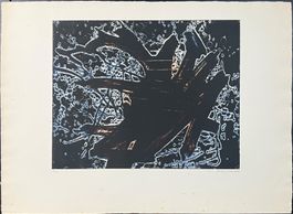 Robert-Louis Nicoïdski. Ohne Titel. Aquatinta/Radierung.