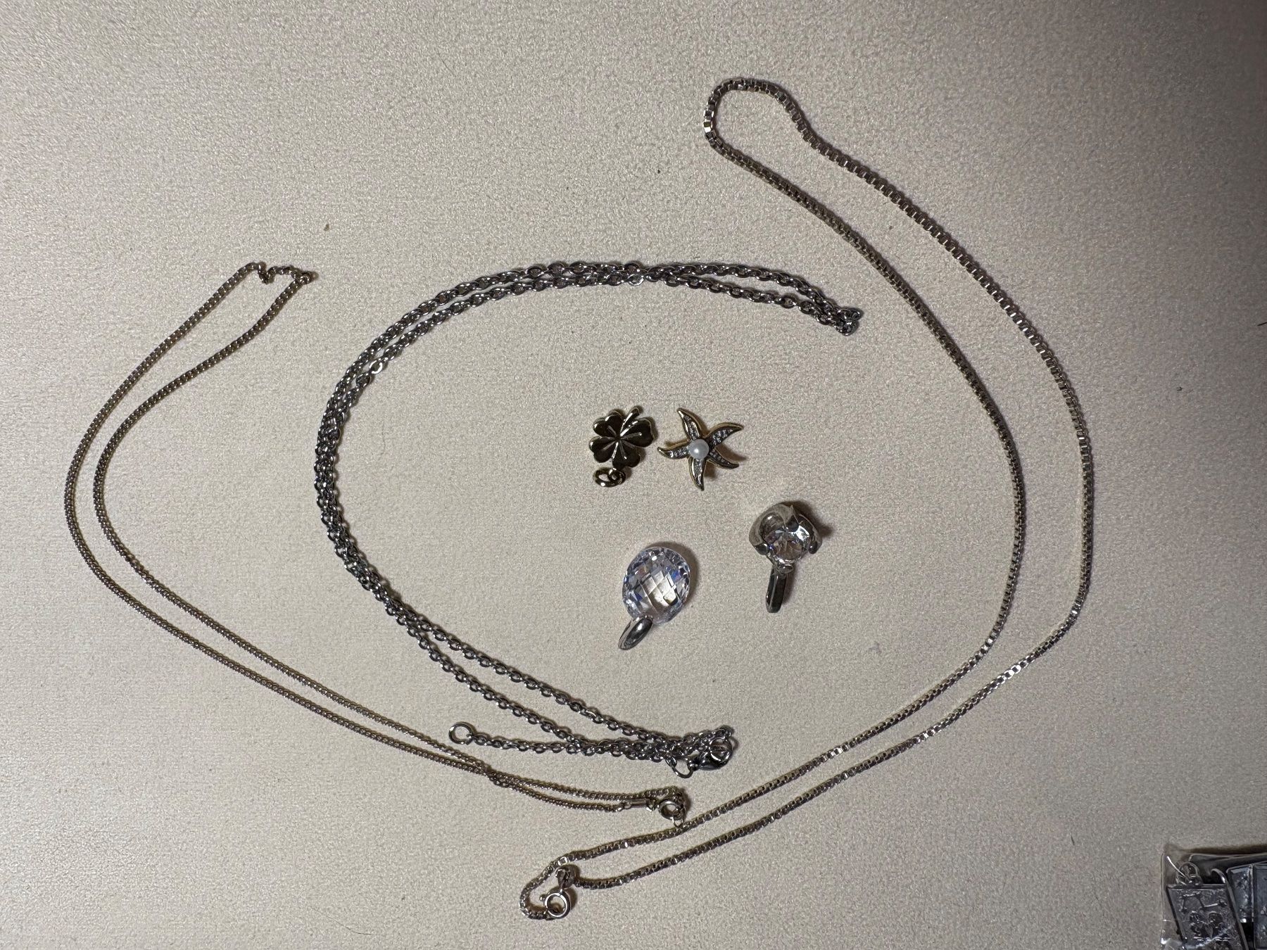 Autres bijoux: Schmucklot mit und ohne Stempel – D'occasion à St. Peterzell par verena40 5