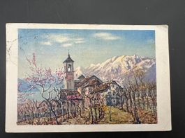 AK  1924 Minusio Künstlerkarte Zuppinger  (G1282)