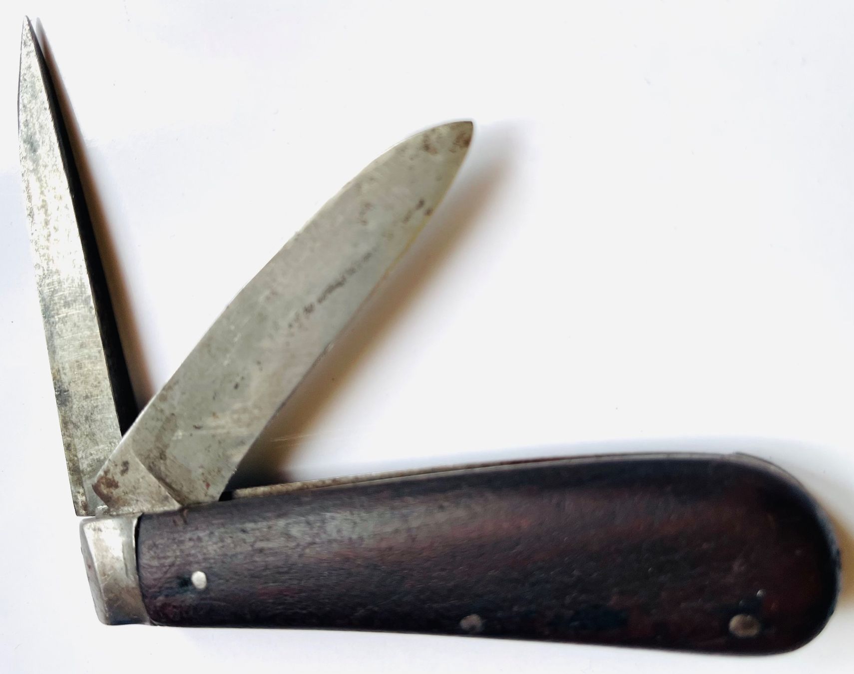 Coltelli tascabile: Altes Sackmesser, 2 Klingen mit Holzgriff – Usato da Basel venduto da TOMFAN 4