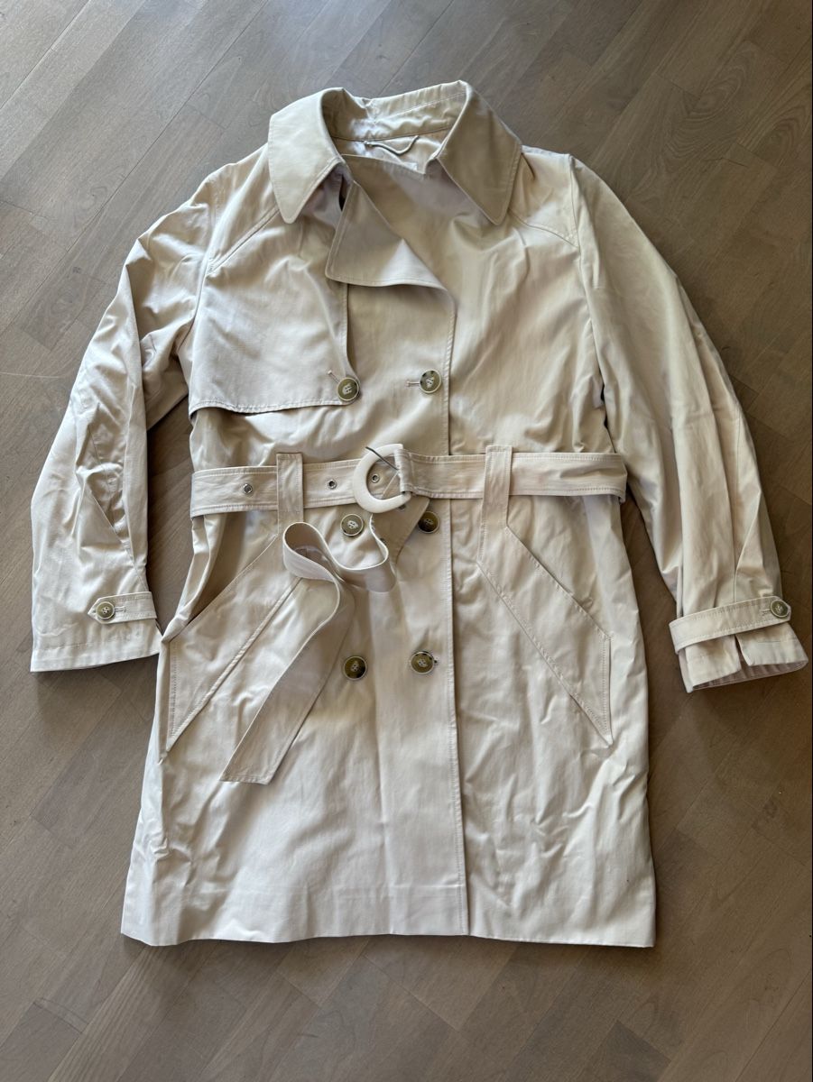 S.Oliver Cappotti: Trenchcoat  s.Oliver Damen beige/sand  gr.42 – Nuovo (secondo la descrizione) da Menzengrüt venduto da SC1973