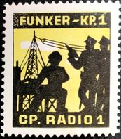 Soldatenmarke 2.WK, Funker Kp 1, Wi Fk 16