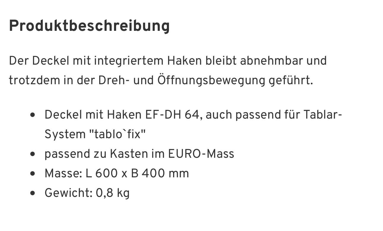 Behälter & Ähnliches: 16 neue Rako Deckel 600x400 – Neu und originalverpackt aus Necker von liq24 2