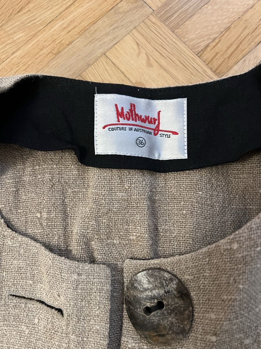 Top: Sommerliche Leinenweste Mothway Couture Gr. 36 – Usato da Zürich venduto da sop_xbd7 3