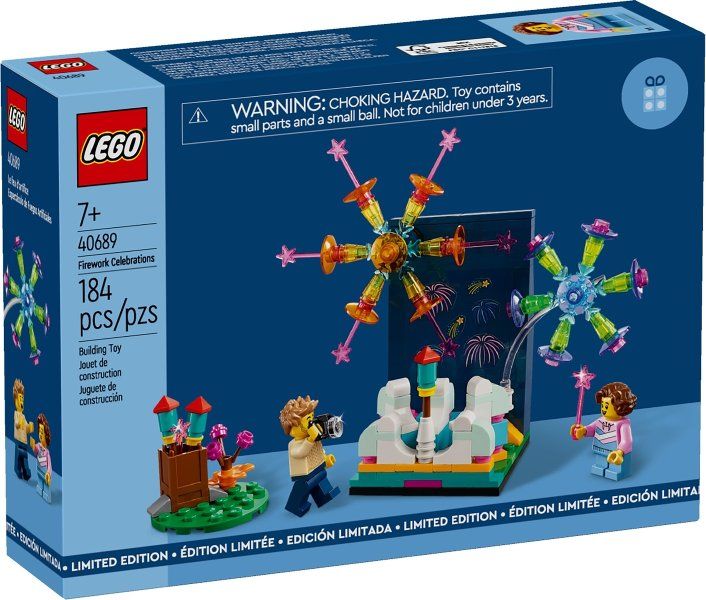 Lego Kit di costruzioni: LEGO Promotional 40689 Firework Celebrations – Nuovo e nell'imballaggio originale da Basadingen venduto da NekoBricks