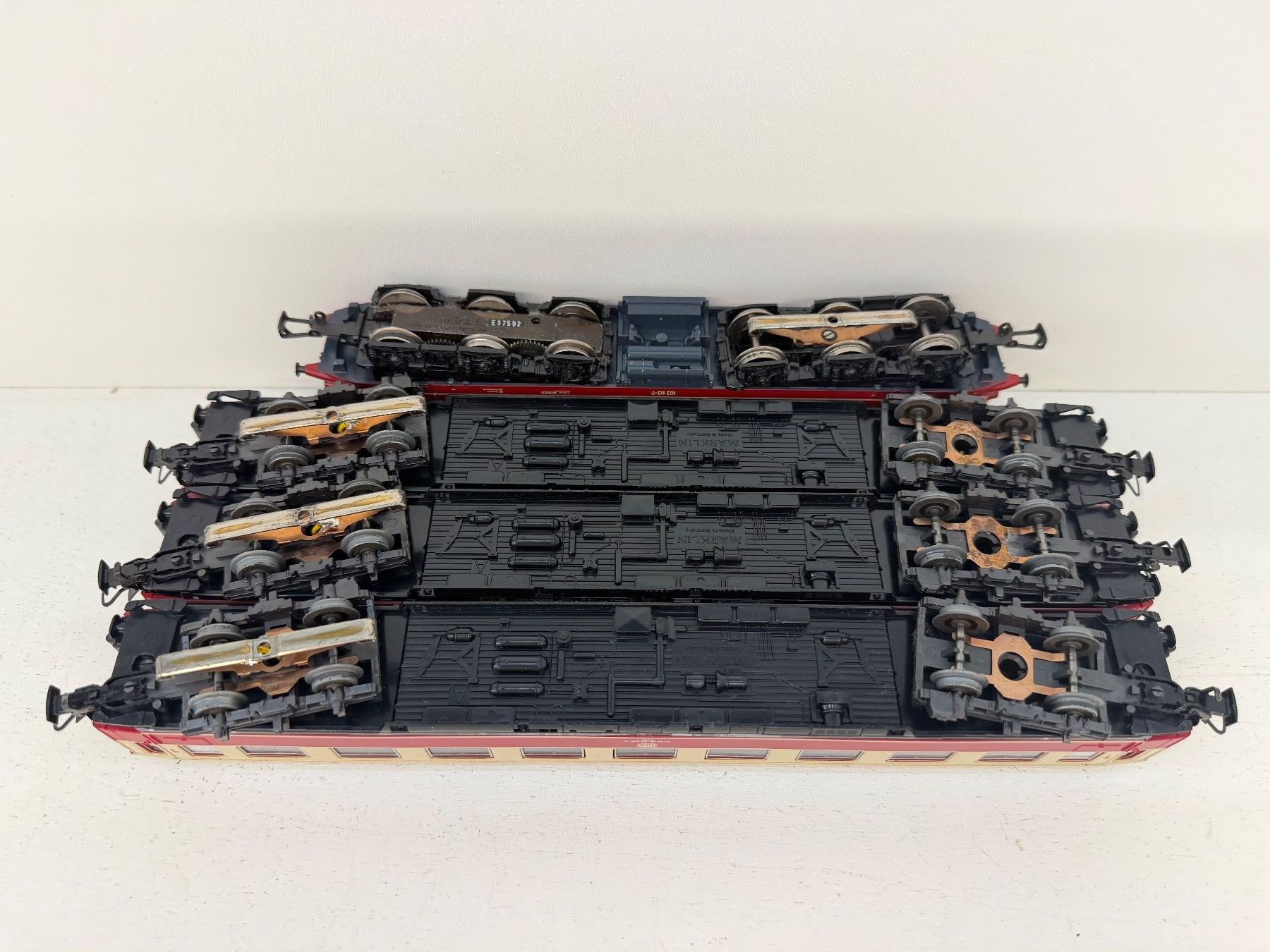 Märklin Modellini di ferrovie: Märklin TEE Zugpackung 2852 mit DB BR 103 – Usato da Büsserach venduto da ModellbahnDepot 8