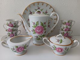 Service à café en porcelaine / Porzellan Mokka Geschirr