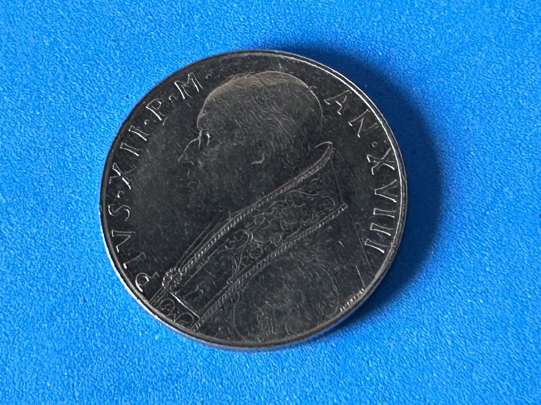 Tutti le monete: Vatican - 100 Lire - Pius XII 1956 – Usato da Corcelles NE venduto da AJKader 7