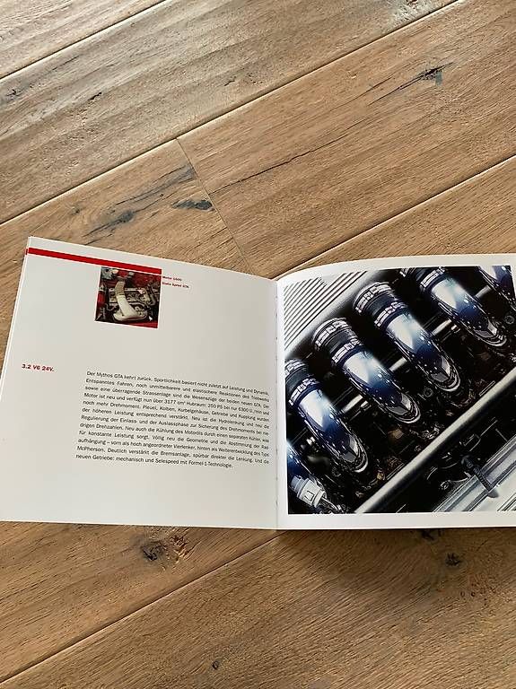 Alfa Romeo Documents: Prospekt Alfa Romeo 156 GTA – D'occasion à Thayngen par Neuhof80 4