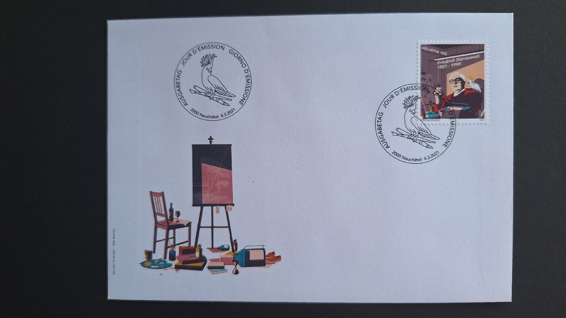 Tutti i francobolli: 2021,Nr.1815,FDC – Nuovo (secondo la descrizione) da Pratteln venduto da walti-6060