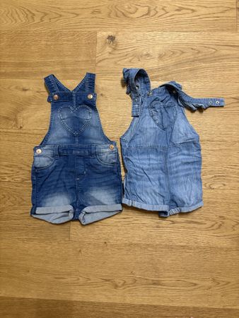 H&M Jeans Latzhosen Sommer gr 86
