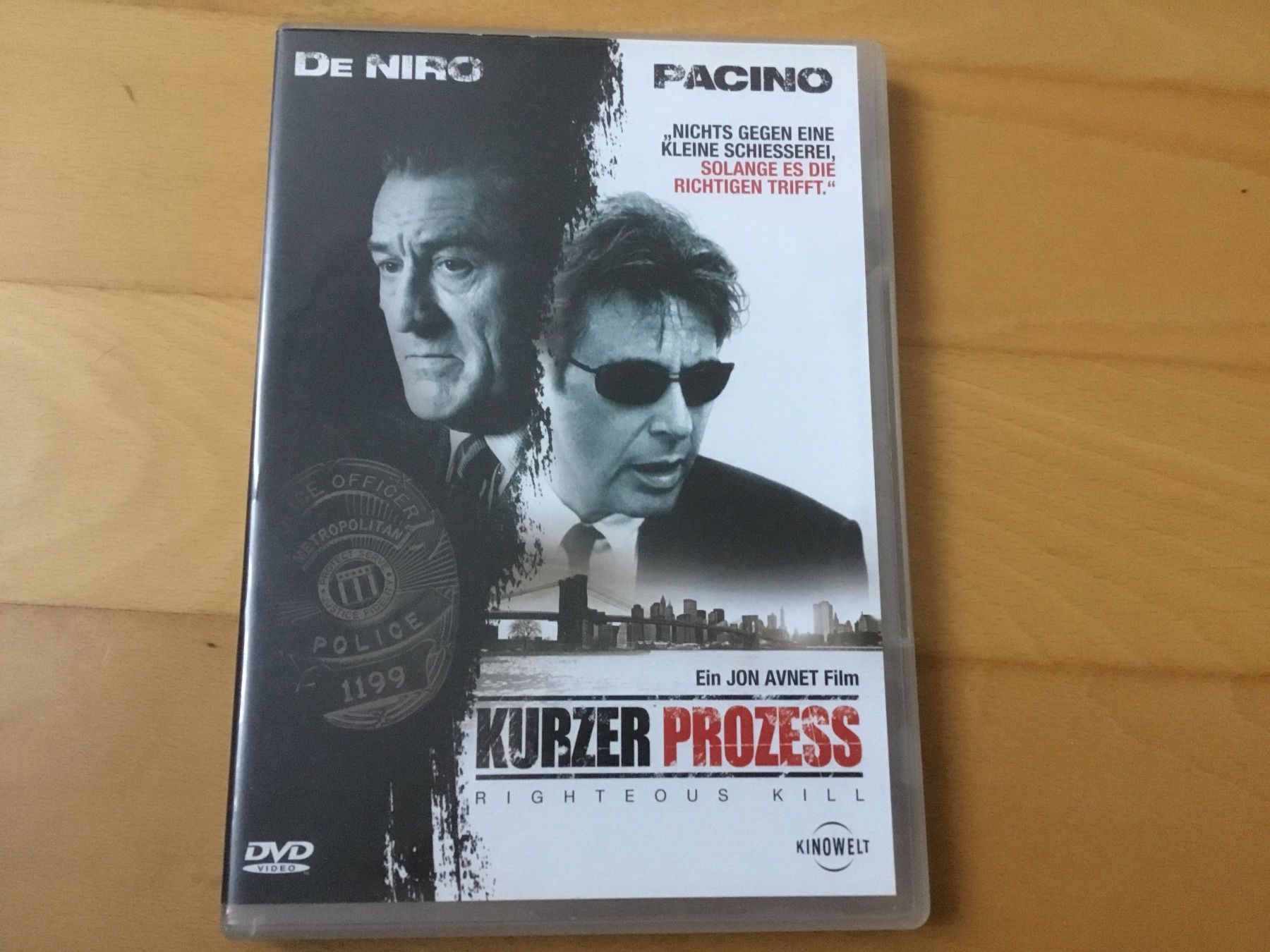 Alle DVDs: Kurzer Prozess mit  Robert De Niro und Al Pacino – Gebraucht aus Kerzers von Georges3210