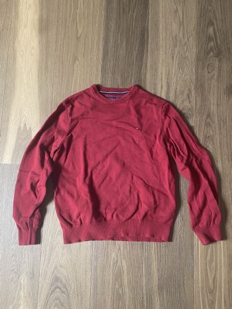 Tommy Hilfiger Pullover, bordeauxrot, Gr M