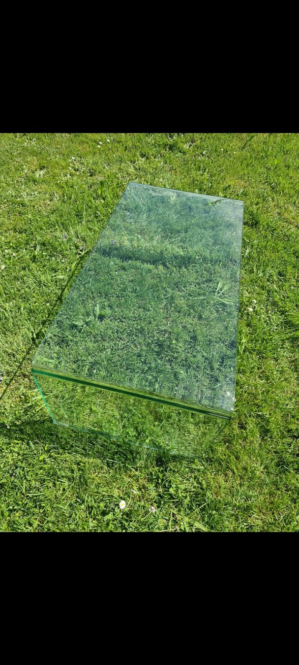 Tavoli: Glas-Couchtisch, modern – Usato da Niederlenz venduto da DaveDasWahnsinn