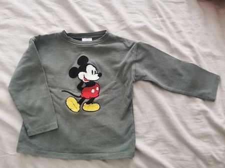 Zara Pullover mit Mickey Mouse, Gr. 104 für 4 Jährige