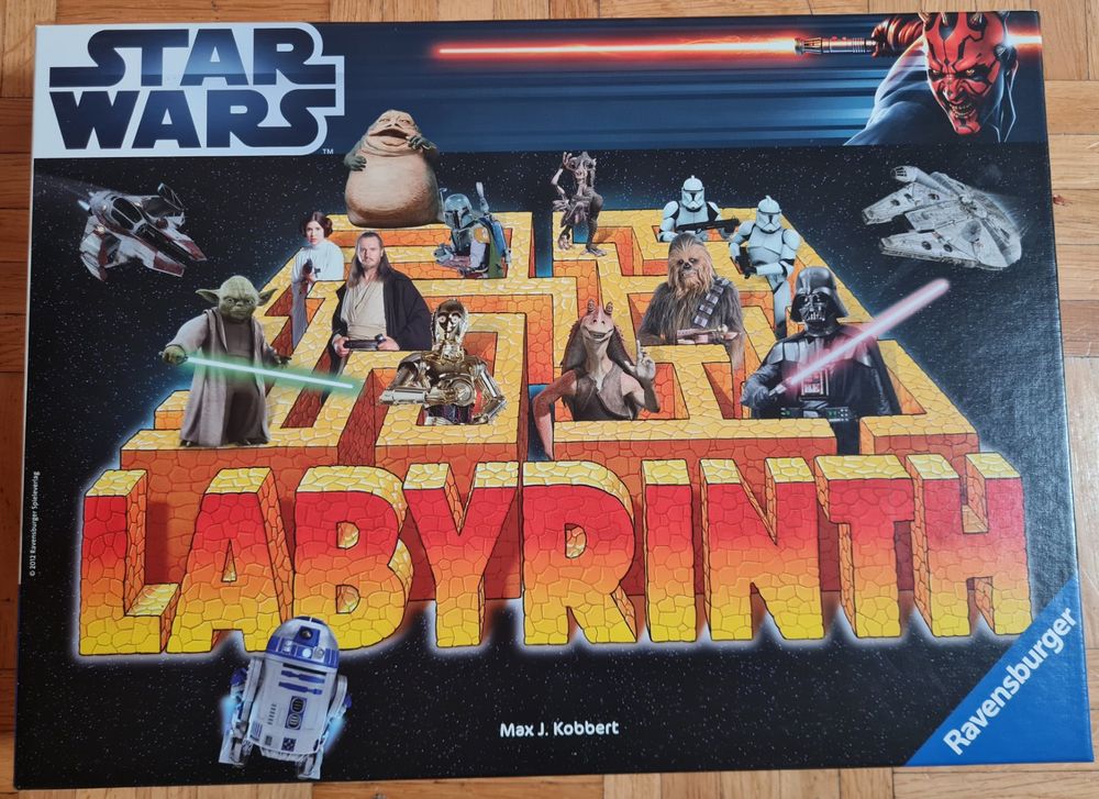 Ravensburger 82338 - Gioco Da Tavolo Labyrinth Star Wars - Edizione Limitata Francese, Per Famiglie E Appassionati - 4