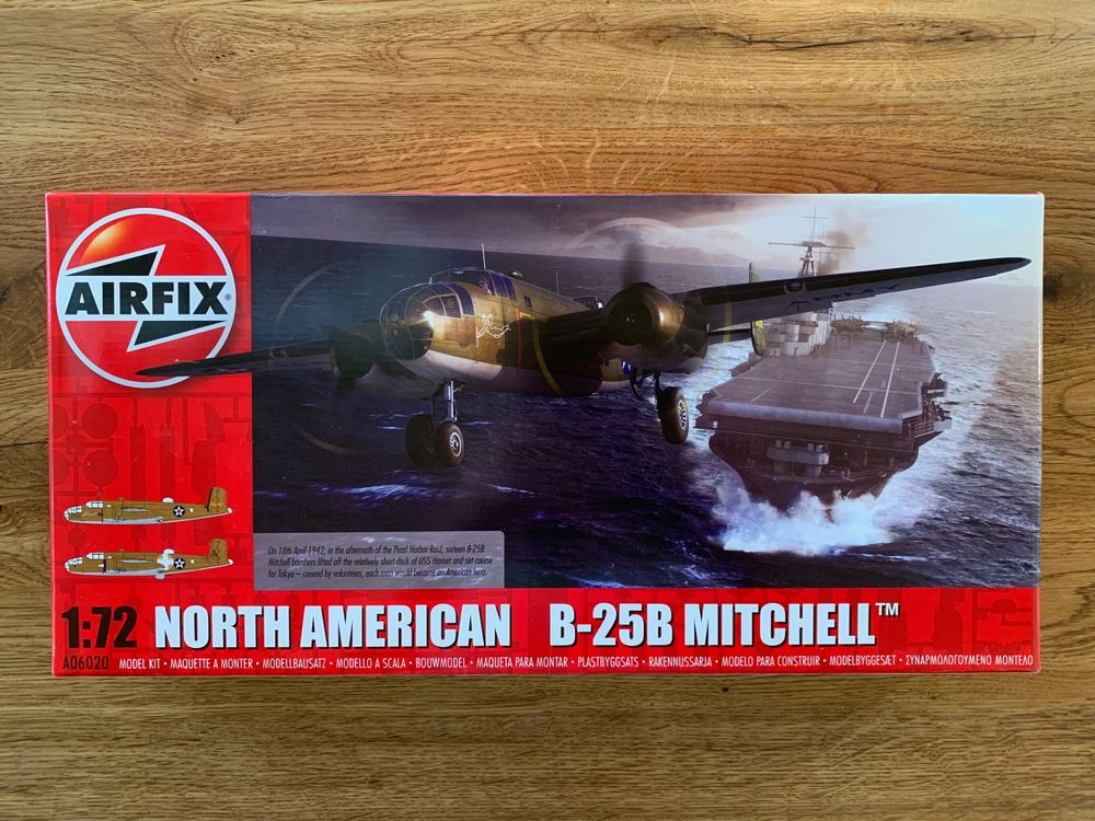 Airfix B-25B Mitchell DOOLITTLE RAIDERS 1/72 | Kaufen Auf Ricardo