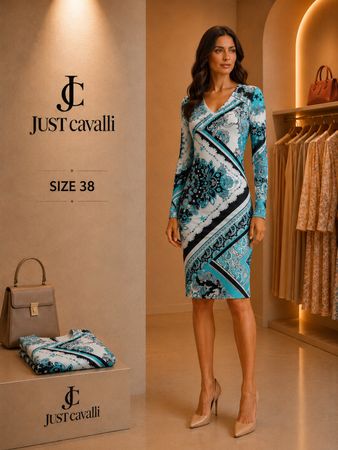 Just Cavalli Kleid, Grösse 38