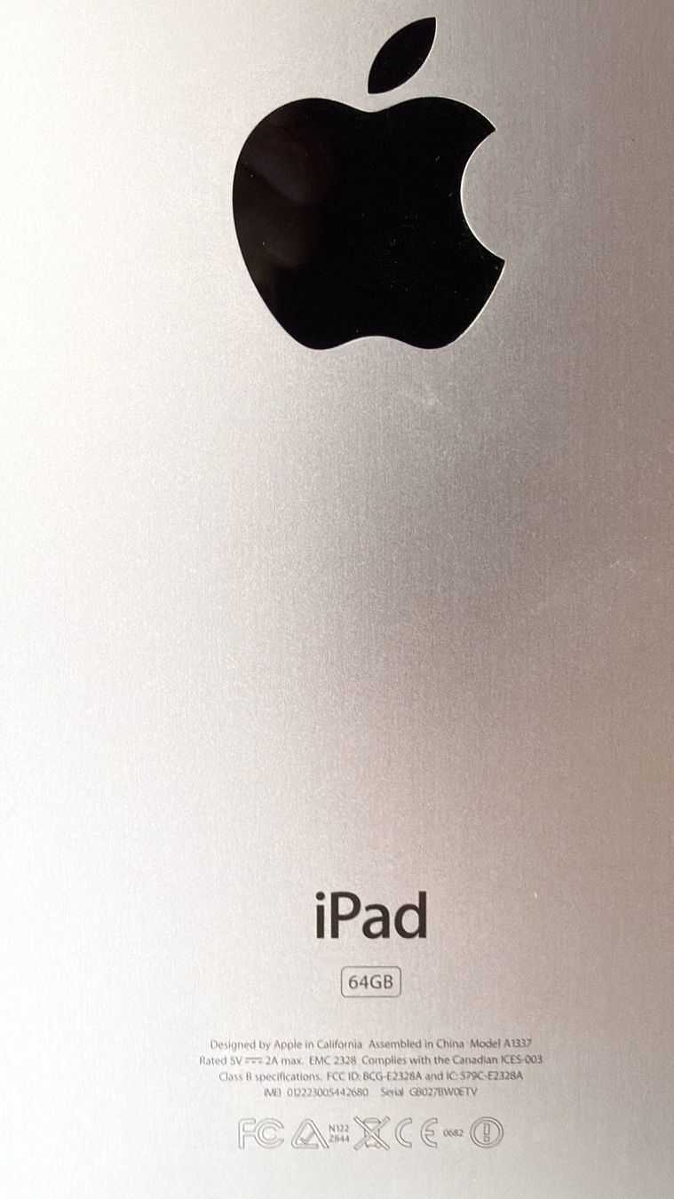 Apple Tablet PC: Vintage Apple iPad 2010 64GB – Difettoso da Hilterfingen venduto da Tomz 1