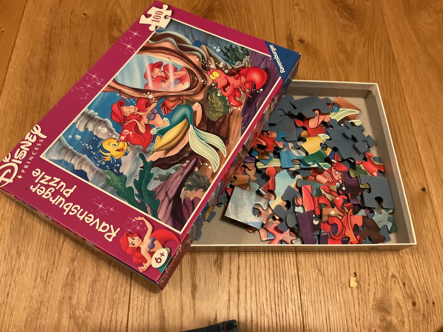 Ravensburger Puzzles: Ravensburger Puzzle Disney Arielle, 100 Teile – Gebraucht aus Pfeffingen von Marc4148 1