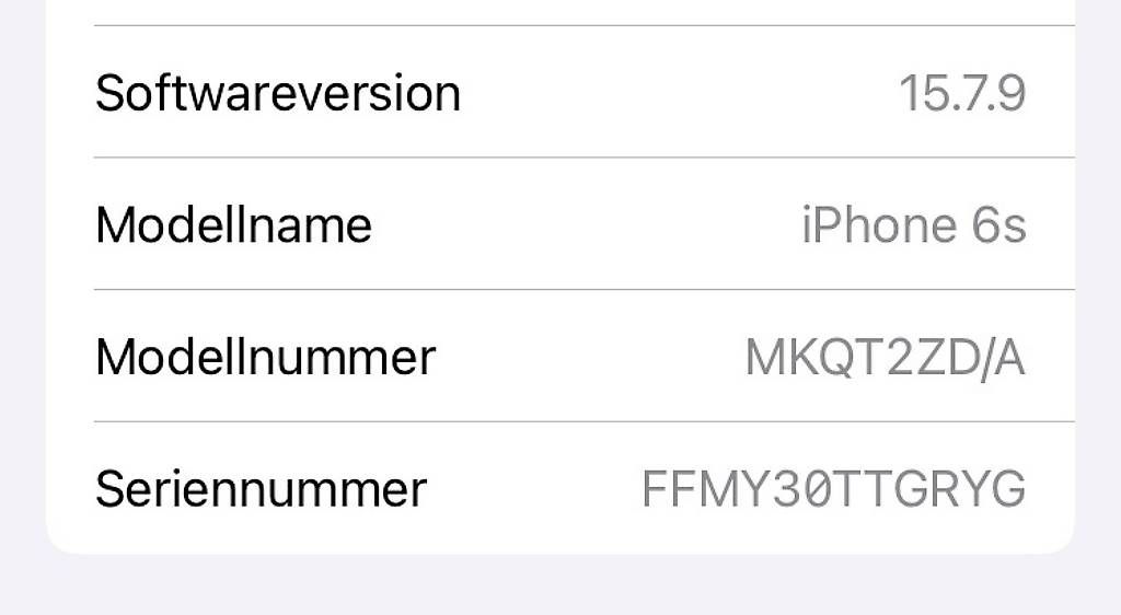 Telefoni cellulari / Smartphones: I Phone 6s – Usato da Berneck venduto da Rhimi 2