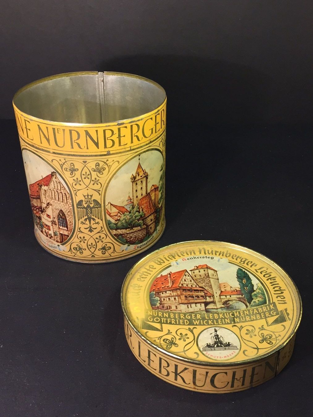 Barattoli: Vintage Blechdose – Usato da Schaffhausen venduto da vintageville 4