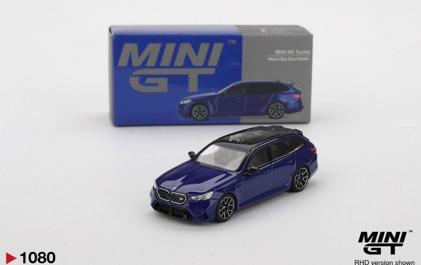 Hot Wheels Modellini d'auto: Mini GT BMW M5 Touring - 1080 – Nuovo e nell'imballaggio originale da Flawil venduto da HeisseReifen 1