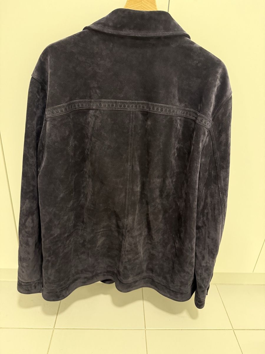 Louis Vuitton Jacken: Louis Vuitton Suede Jacket Navy – Neu (gemäss Beschreibung) aus Genève von SG_73 5