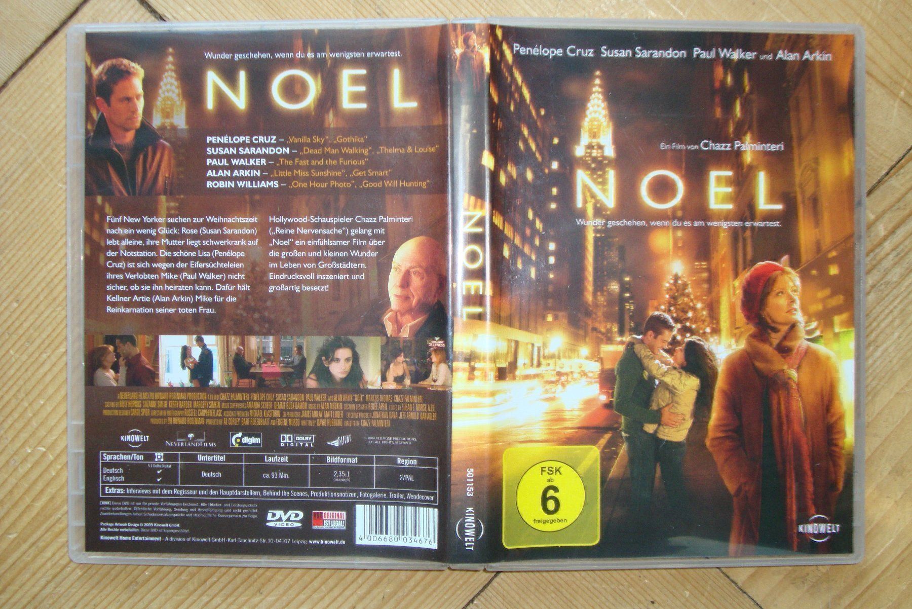 Alle DVDs: NOEL - Susan Sarandon, Robin Williams – Gebraucht aus Bern von carola31
