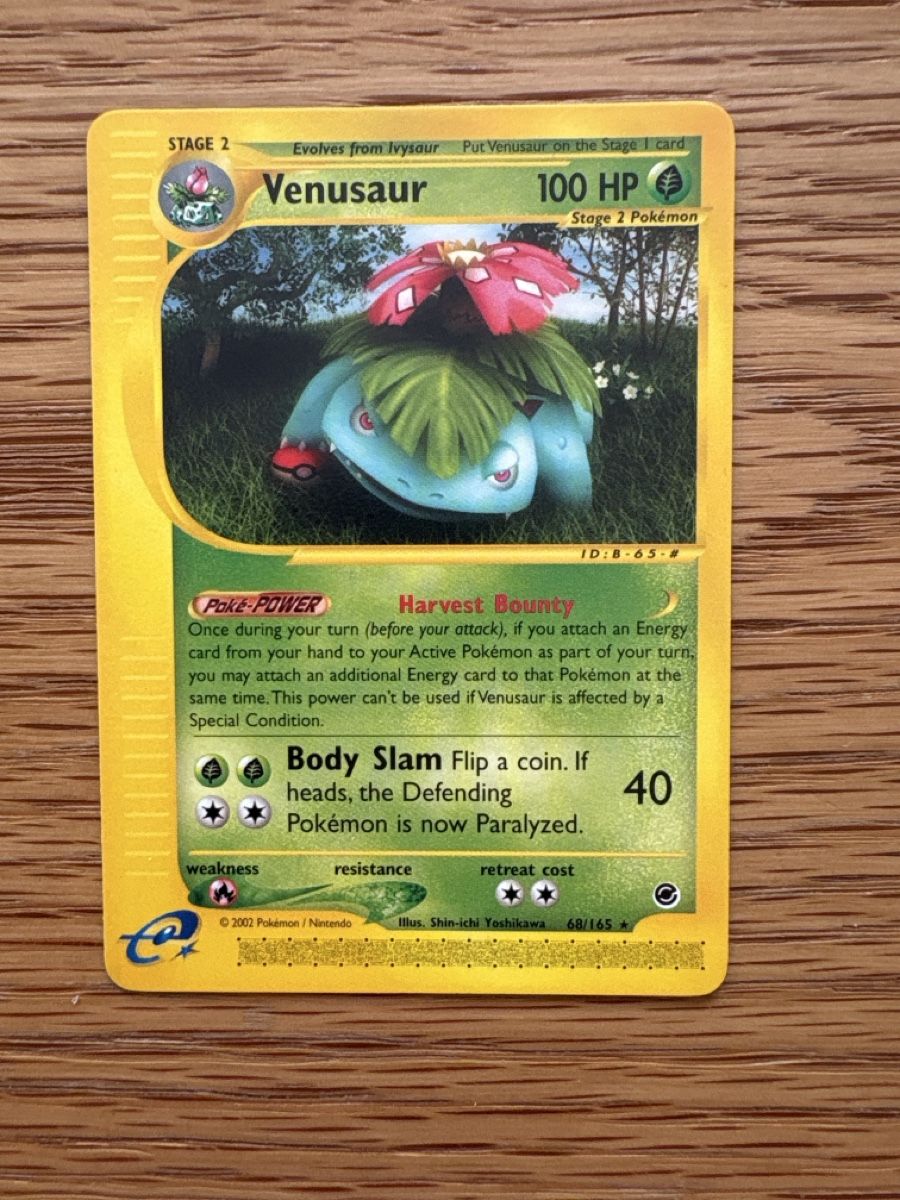 Pokémon Carte collezionabili: Pokemon, Venusaur (Bisaflor), Expedition – Usato da Zürich venduto da el_marcel