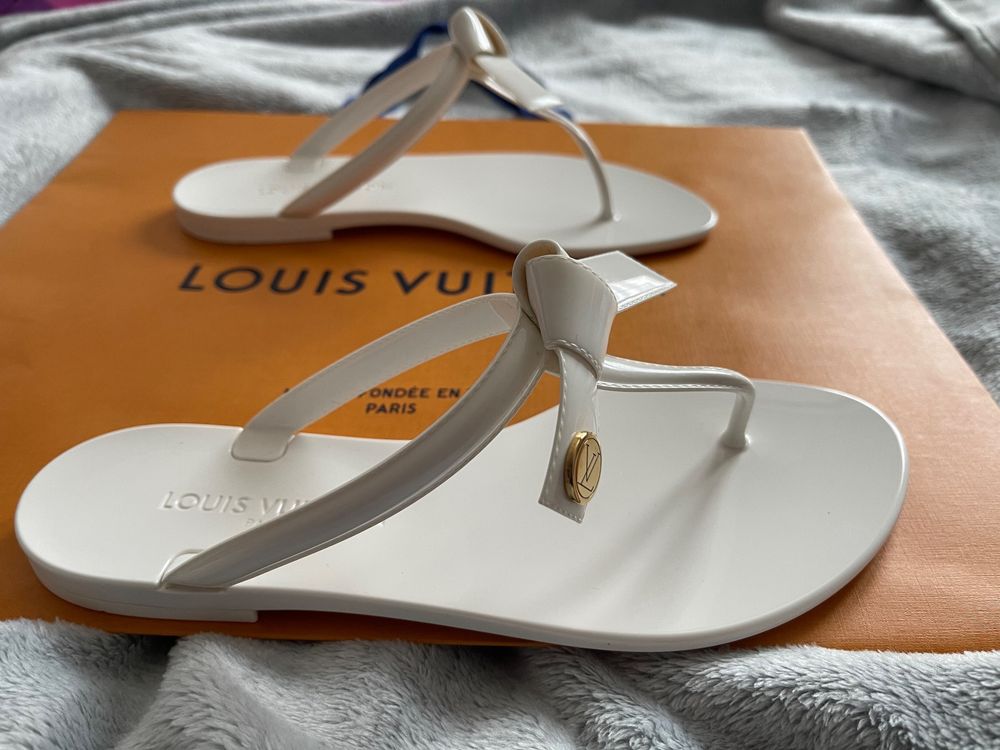 Louis Vuitton Damen Schuhe Original neue 38 Gr Pantoletten