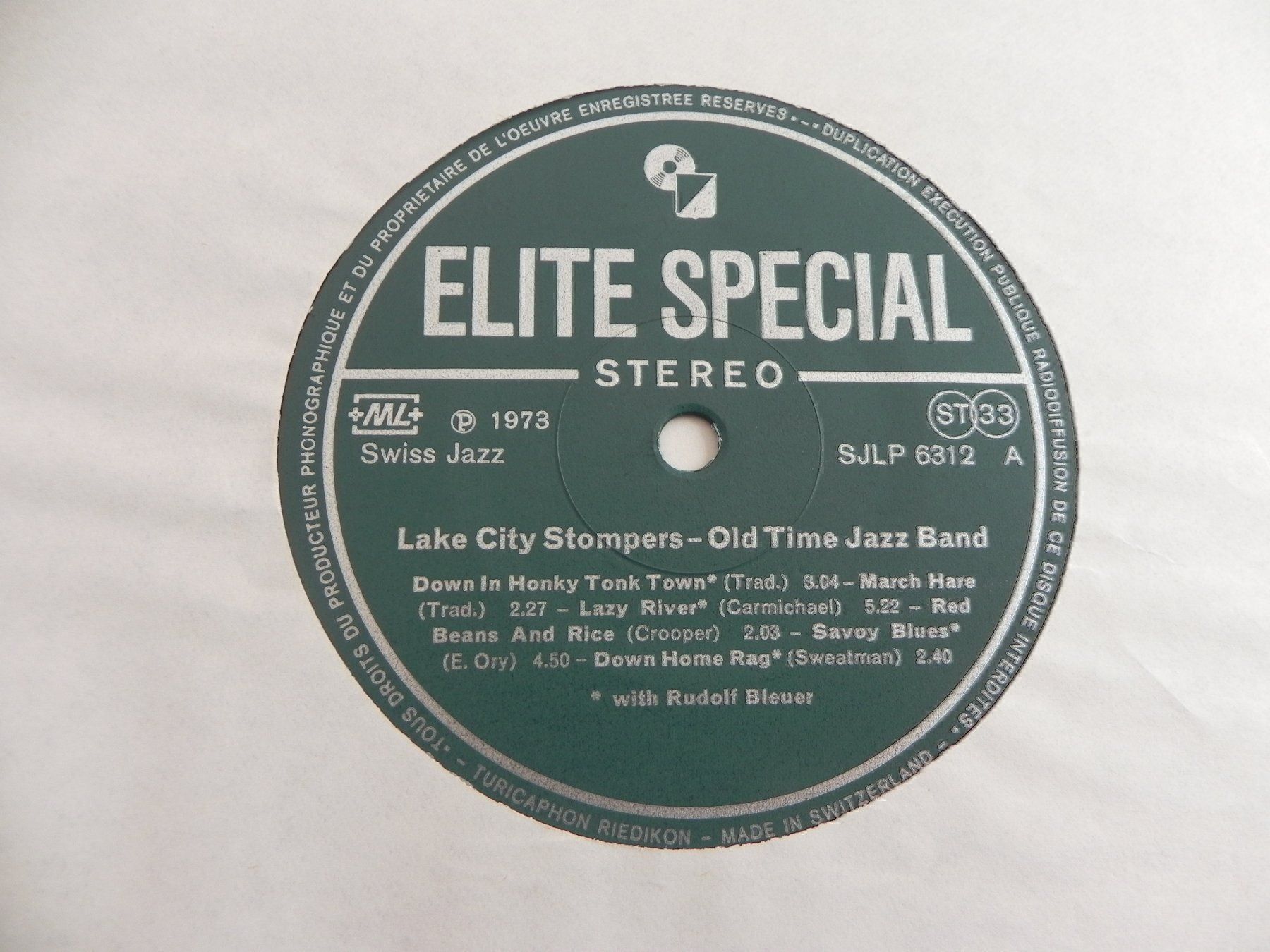 Dischi in vinile: LP CH Jazz Dixie Lake City Stompers – Usato da Siebnen venduto da krimsie 2