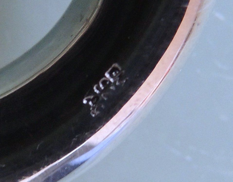 Anelli: Massiver Silber 925 Fingerring Gr. 53 – Usato da Waldenburg venduto da schaller707 3