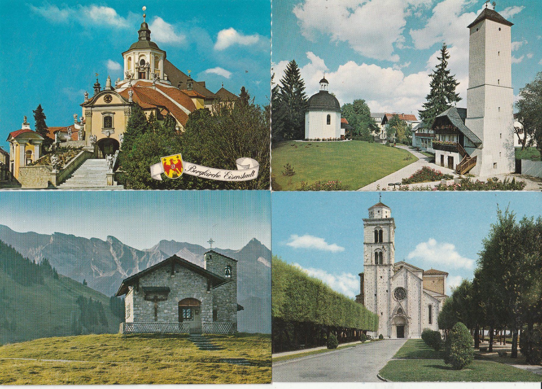 Cartoline postali: 40 karten Kirchen - Sakralbauten – Usato da Lumbrein venduto da made02 2