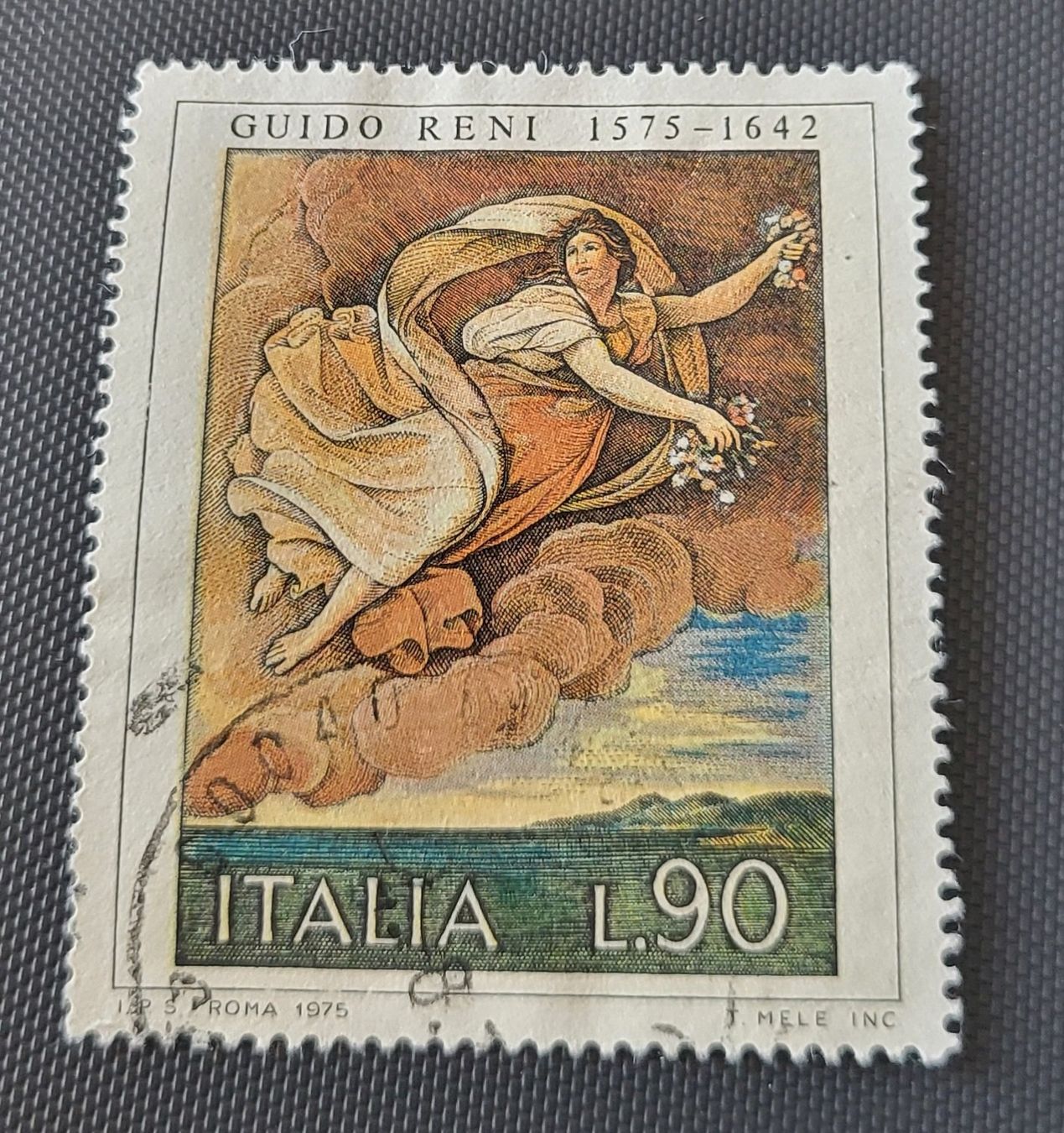 Tutti i francobolli: Italien 1975 briefmarke – Usato da St Gallen venduto da Stampsalshobby